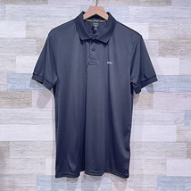 Hugo Boss Paddy Performance Stretch Golf Polo Shirt Black Casual Mens Large - $89.09