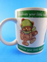 Hallmark vintage Christmas Mug Celebrate Your Little Heart Out - $10.88