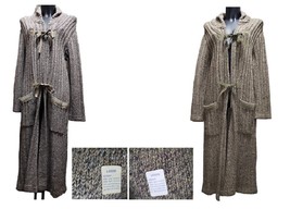 Mantel Frau Vintage Gestrickt Wollmischung Maßnahmen Kleine Melange Leeds - £129.69 GBP