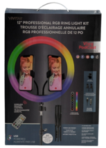 Vivitar 12&quot; Professional RGB Ring Light Kit With 63&quot; Light Stand - £14.95 GBP