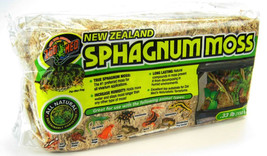 Zoo Med New Zealand Sphagnum Moss Decor 1225 cu in (7 x 175 cu in) Zoo Med New Z - £90.11 GBP