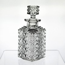 Elson Daisy and Button 88 Large Cologne Bottle, Antique Glass c1884 EAPG 7 1/2&quot; - £23.98 GBP