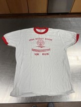 Vintage Single Stitch 1984 Scout Show 10K Run Tee Shirt Circle 10 Counci... - $49.49