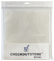 CheckOutStore Clear Plastic CPP for 7&quot; Vinyl 45 RPM Record Album Covers (Outer S - £8.49 GBP+