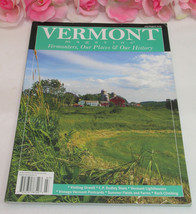 Vermont Magazine 2014 July August CP Dudley Store Orwell Lighthouses Roc... - $4.99