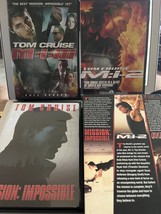 Mission: Impossible 3 Pack Tom Cruise M:I-1, M:I-2, M:I:-3 (DVD, 2006, Box Set) - £14.68 GBP