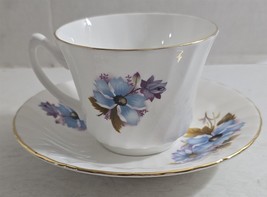 Vintage Royal Kendal Floral Design Fine Bone China Cup &amp; Saucer Made in ... - $18.81