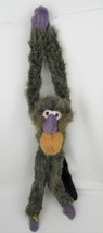 Vintage Wild Republic  Monkey Plush Hugger Brown Fuzzy Purple Nose 18" 1999 EUC - £7.83 GBP