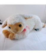 Bath &amp; Body Works Plush Lamb Sheep White Pink Bow Lambie Stuffed Animal ... - $102.57 CAD