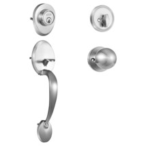 VEVOR Front Door Handle and Deadbolt Set, Satin Nickel Front Door Lock Set with  - £65.02 GBP