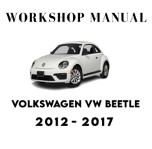 Volkswagen Beetle Auto Repair 2012-2017 Auto Repair Manual - $6.80