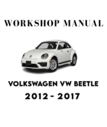 Volkswagen Beetle Auto Repair 2012-2017 Auto Repair Manual - $128.49 MXN
