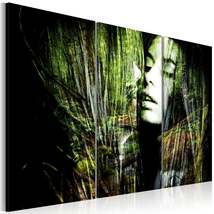 Tiptophomedecor Abstract Canvas Wall Art - Self-Absorbed - Stretched &amp; Framed Re - £63.92 GBP+