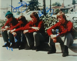 THE MONKEES Photo X4 - Micky Dolenz, Michael Nesmith, P. Tork &amp; D. Jones w/COA - £512.37 GBP