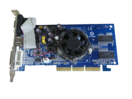 Vintage Legacy Nvidia GeForce FX5200 128MB SH5200TB-128D AGP VGA DVI Vid... - $629.31 MXN