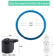 Parts for Instant Pot Duo 5, 6 Quart Qt Include Sealing Ring, Steam Rele... - $17.95