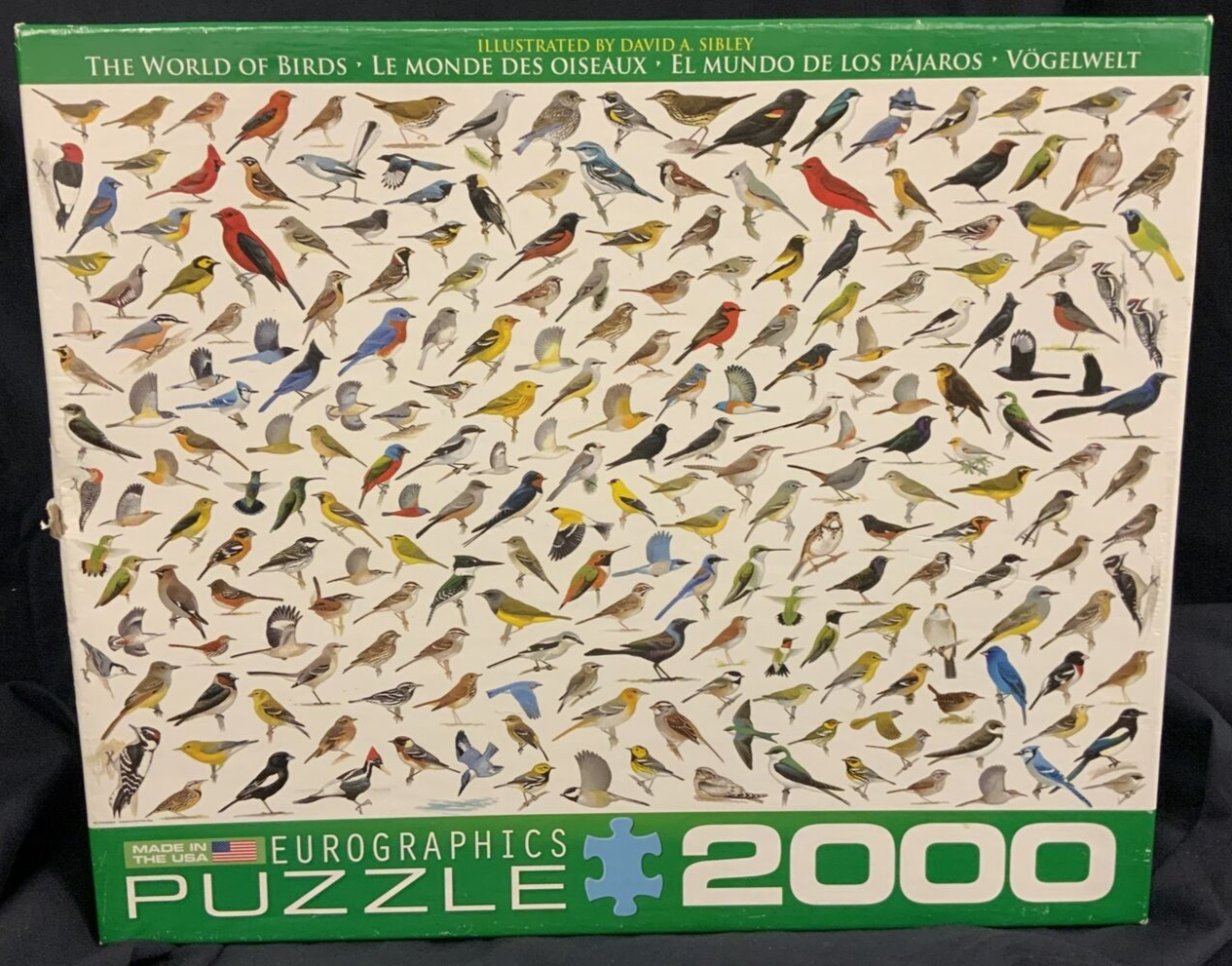 EuroGraphics The World of Birds Jigsaw Puzzle (2000-Piece) COMPLETE - $10.46