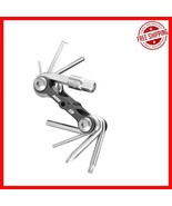Lightweight Mini 9 Multi-Tool - Durable 9-in-1 Bicycle Tool with Neopren... - $891.17 MXN