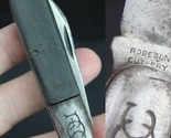 antique pocket knife ROBESON CUTLERY CO Rochester NY USA old 2 blade EARLY! - £62.92 GBP