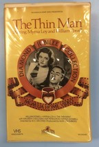 The Thin Man VHS Tape William Powell Myrna Loy Clamshell - £1.98 GBP