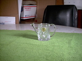 Vtg Princess House Germany Glass Watering Can 24% Lead Crystal Cristal Au Plomb - £6.25 GBP