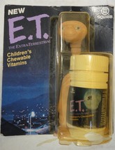 1983 Vintage E.T. Et Unused Toy Figure W Squibb Children Vitamins Moc Contents - £98.02 GBP