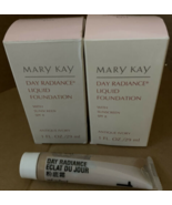 Mary Kay Day Radiance Liquid Foundation Antique Ivory Lots - £39.44 GBP