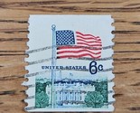 US Stamp Flag Over White House 6c Used - £0.73 GBP