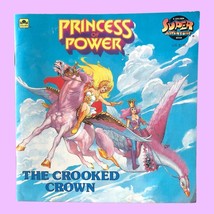 She Ra PRINCESS OF POWER THE CROOKED CROWN 1986 Golden Super Adventure B... - $9.65