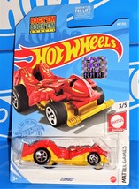 Hot Wheels 2021 Factory Set Mattel Games #46 ZOMBOT Red Rock&#39;EM Sock&#39;EM ... - $2.82