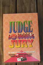 JUDGE &#39;N&#39; JURY Vintage Board Game Audio Trials on Cassette (18+) SEALED - £10.82 GBP