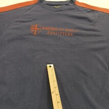 American Eagle Outfitters RN#54485 Men's Faded Blue Crewneck Sweatshirt Size XL image 5