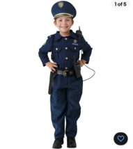 Dress Up America Police Costume For Boys - Cop Uniform Costume for Kids Small - £15.80 GBP