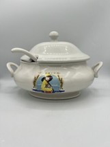 Nabisco 100 Yr Commemorative Soup Tureen with Lid and Ladle 70&#39;s Premium... - $65.41
