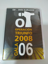 OPERACION TRIUNFO Ot Gala 06 2008 - DVD Region 2 - 2T - $269.88 MXN