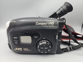 JVC GR-AX720 Camcorder -  Black/Silver Compact VHS 18X Zoom Untested - $13.84