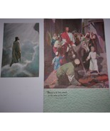 Vintage Burton Heights Grand Rapids MI Palm Sunday Program &amp; Card 1962 - $1.99