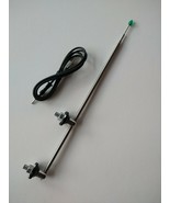 AM FM Radio Antenna GREEN Tip Dual Post Side Mount Vintage Retro Style - $39.95