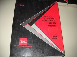 1993 Gmc Suburban Sierra Yukon Truck Service Shop Repair Manual Oem Factory - $99.57