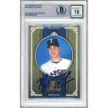 Mark Teixeira Texas Rangers Autograph 2005 Diamond Kings #229 BAS BGS Auto 10 - $149.99