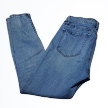 Ann Taylor LOFT Mid Rise Legging Jegging Blue Jean Size 6 Waist 29 Inches - £22.77 GBP