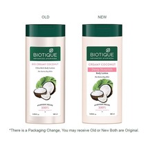 Biotique Bio Creamy Coconut Ultra-Rich Body Lotion, 180ml (Pack of 1) E938 - £9.45 GBP
