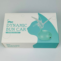 Smart Mouse Cat Interactive Feather Toy Pet Flying Car Toy Mouse Dynamic Bun - £6.26 GBP