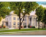 Leavenworth County Court House Leavenworth Kansas KS UNP Linen Postcard Y5 - £2.29 GBP
