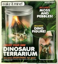 Create Your Own Dinosaur Terrarium Kit - Kids Science Learning Craft Pro... - $100.88 MXN