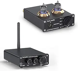 Bt10A Bluetooth 5.0 Stereo Audio 2 Channel Amplifier Receiver And Box X2... - $214.99