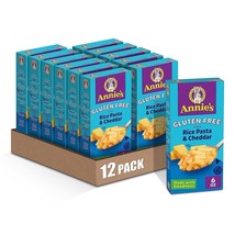 (12 ct) Annie’s Gluten Free Rice Pasta &amp; Cheddar Kid&#39;s Mac &amp; Cheese Dinner 4/24 - £41.25 GBP