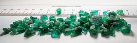 88.50cts NaTuRaL EMERALD Transparent Rough Grass Green Valuable Color Zambia - £2,064.91 GBP
