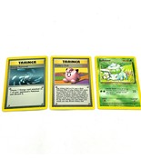 Pokemon Card Lot Vintage Set Bulbasaur Trainers Clefairy Doll and Energy... - $18.43