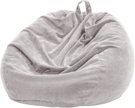 Extra Large 300L Beanbag Stuffed Animal Storage Nobildonna Bean Bag Chair Cover - £36.30 GBP